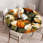 Thanksgiving Round Tablecloth