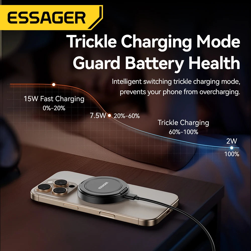 Magnetic Wireless Charger with Phone Holder