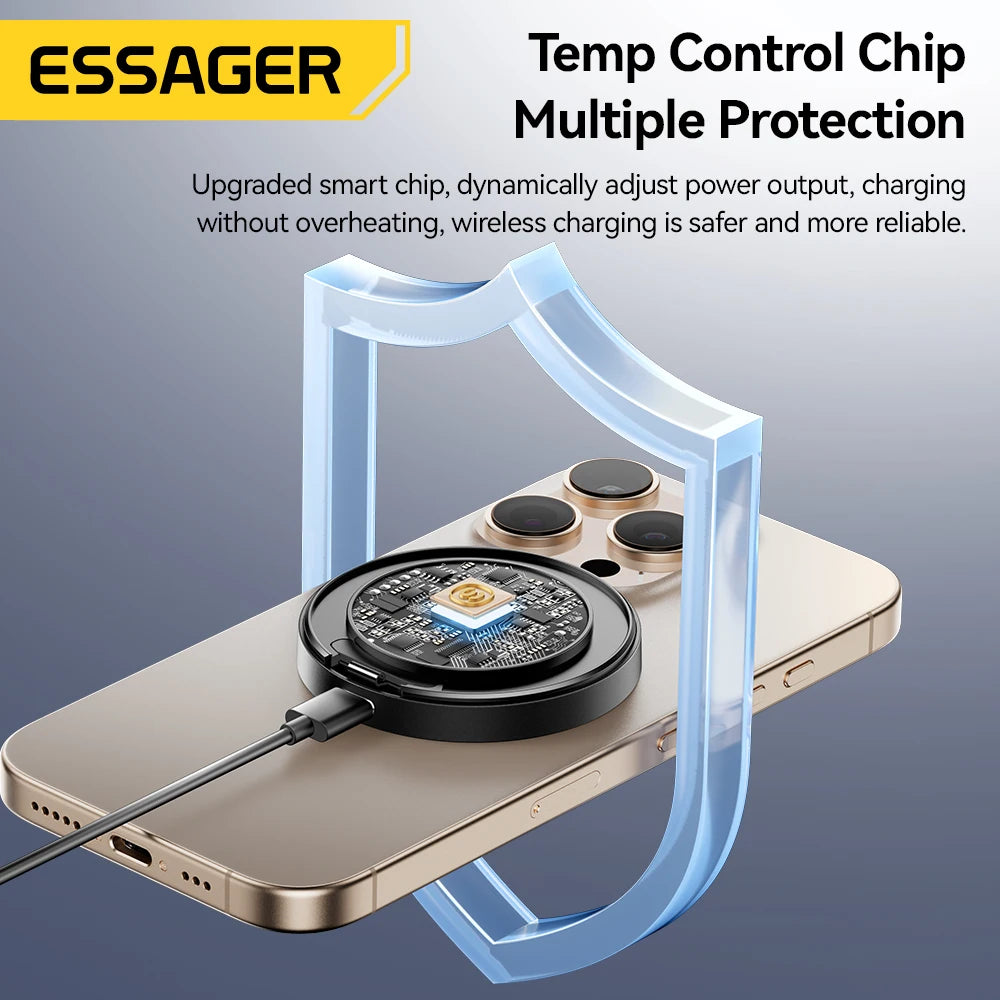 Magnetic Wireless Charger with Phone Holder