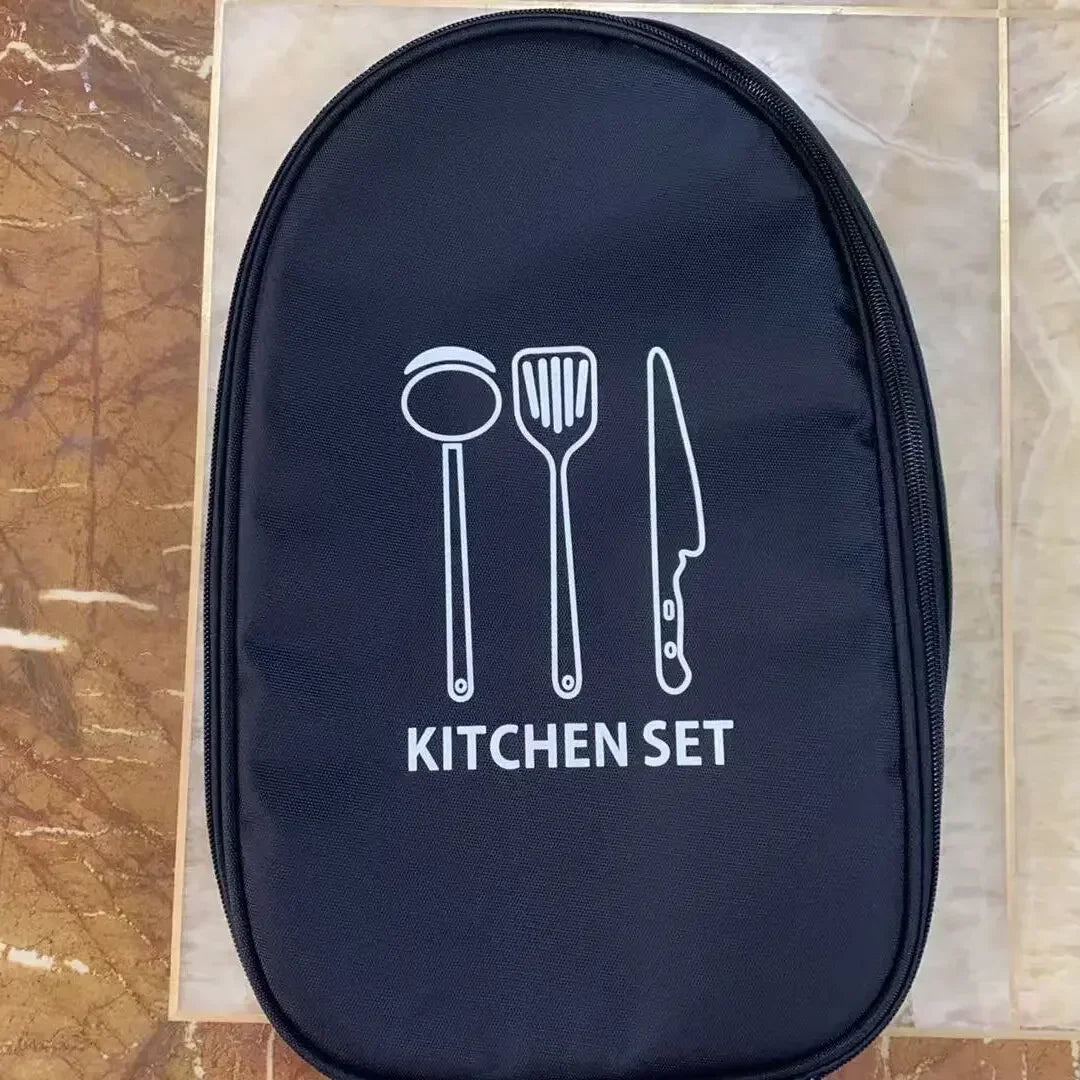 Camping Utensil Storage Bag & Ice Bucket