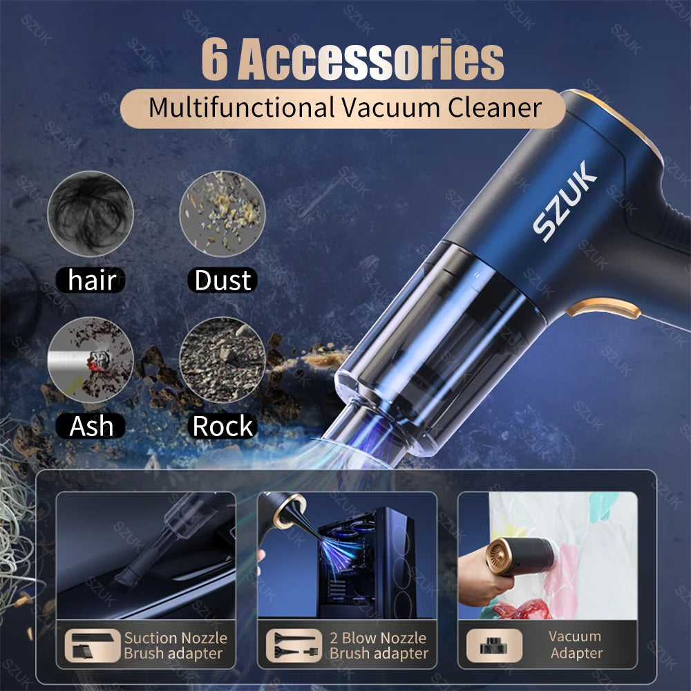 Portable Wireless Mini Vacuum Cleaner