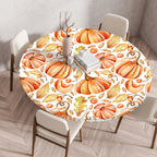 Thanksgiving Round Tablecloth