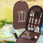 Camping Utensil Storage Bag & Ice Bucket