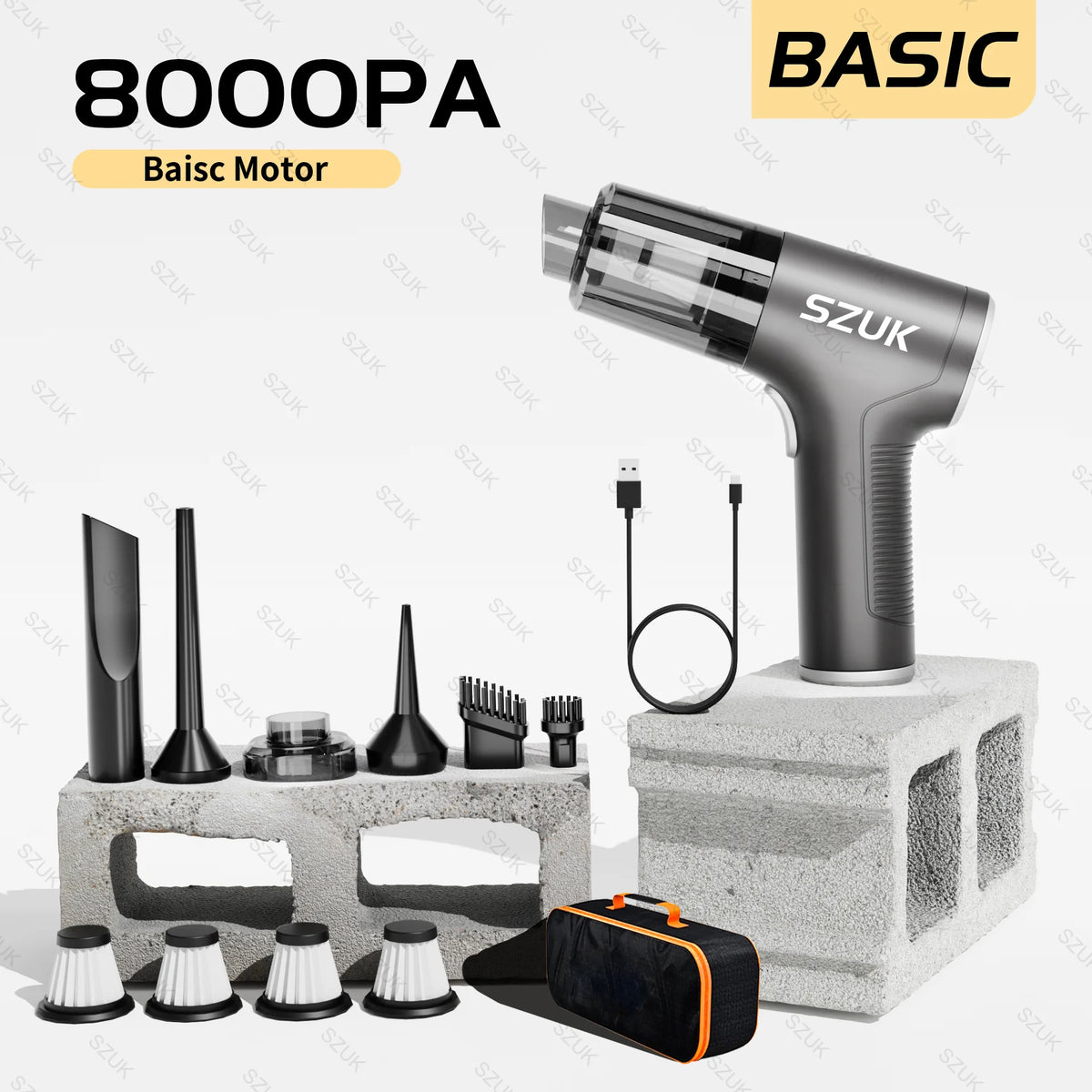Portable Wireless Mini Vacuum Cleaner
