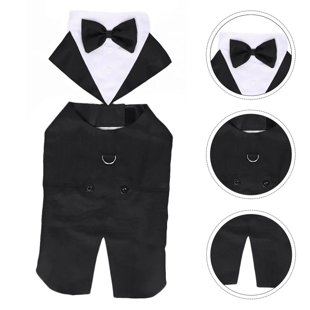 Dog Tuxedo & Bow Tie