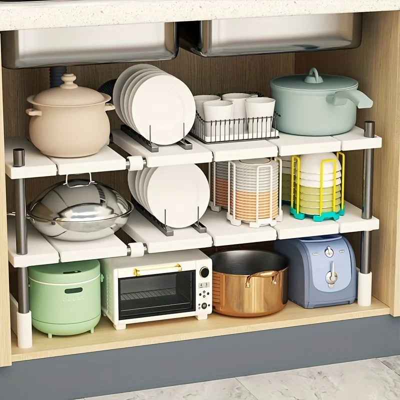 Adjustable Under-Sink Organizer