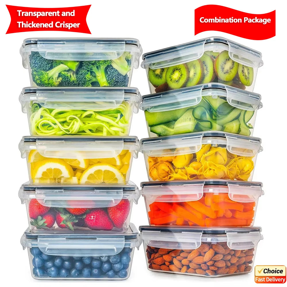 4-Piece Airtight Food Storage Container Set