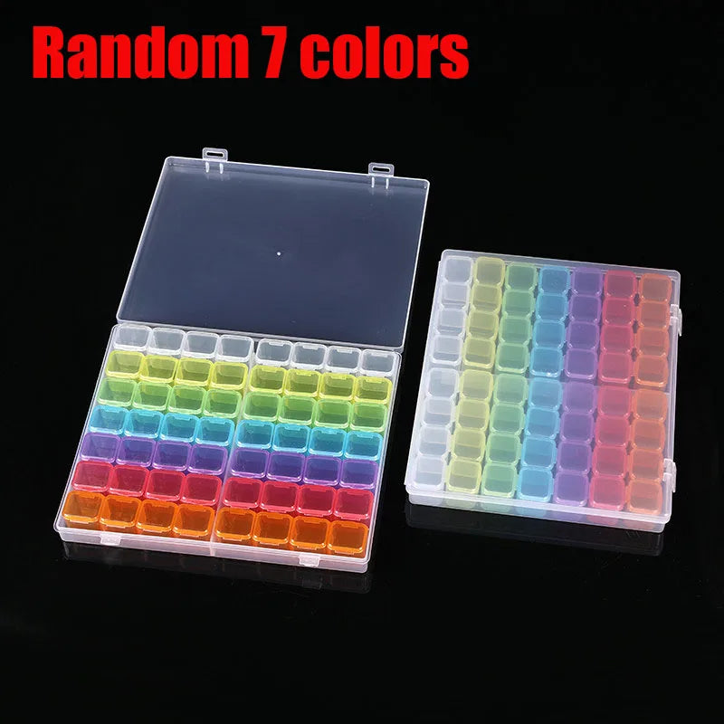 Clear Compartment Storage Organizer Box