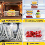 4-Piece Airtight Food Storage Container Set
