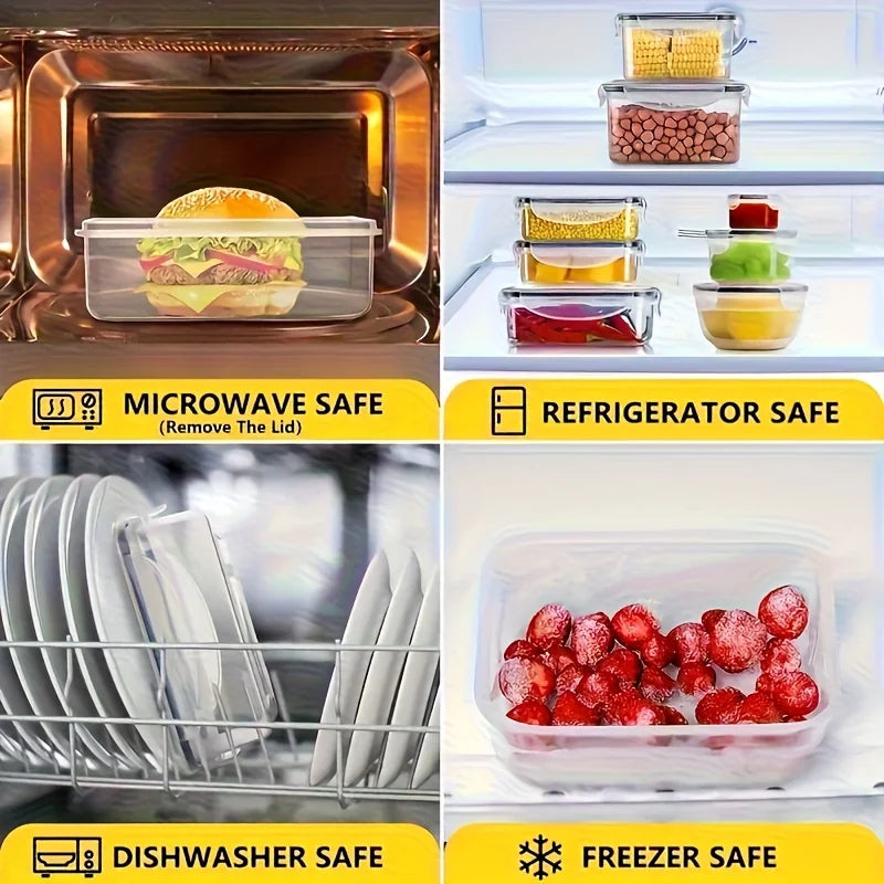 4-Piece Airtight Food Storage Container Set