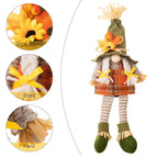 Thanksgiving Scarecrow Gnome