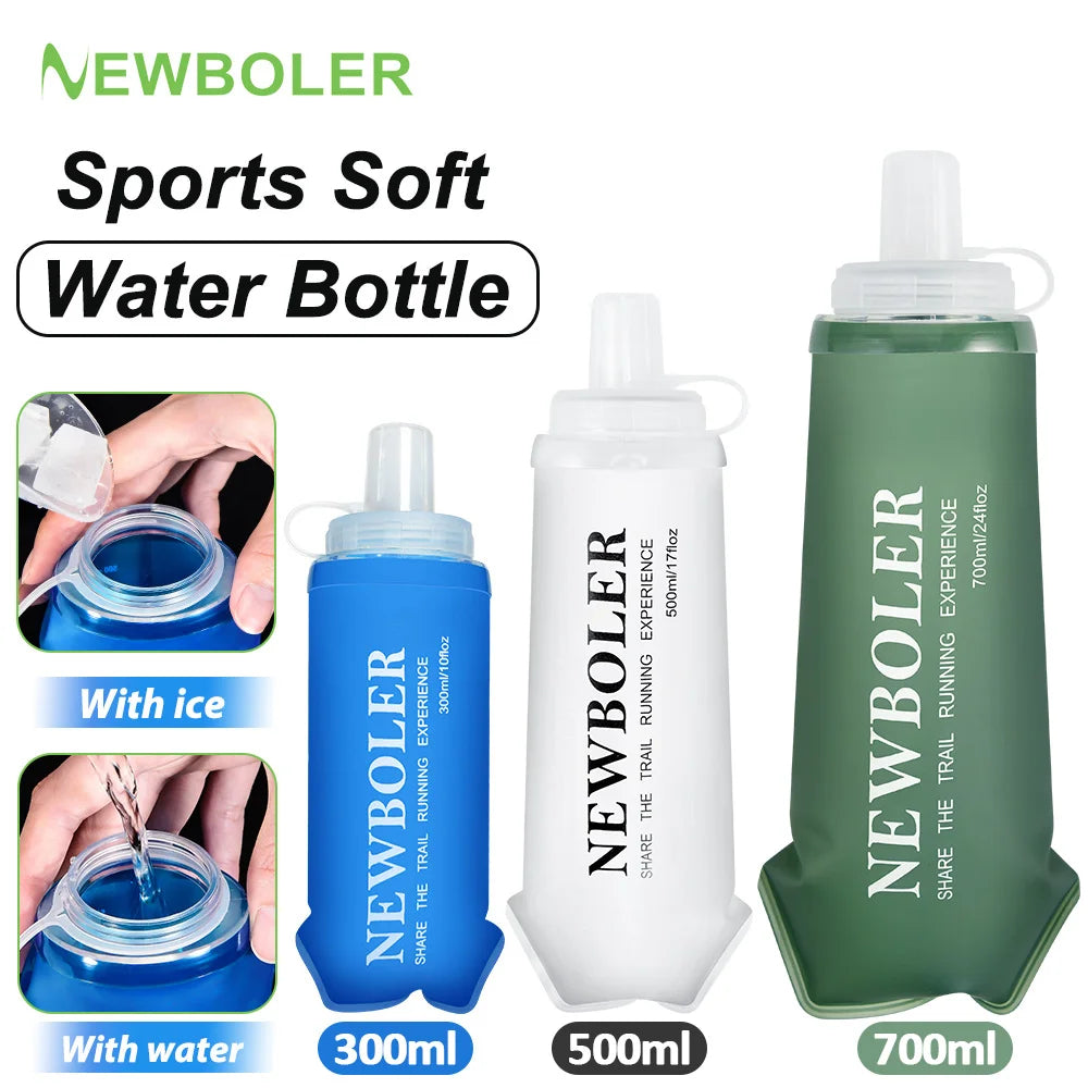Foldable Soft Flask Water Bottle