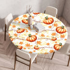 Thanksgiving Round Tablecloth