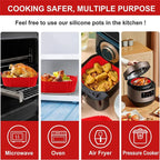 Reusable Silicone Air Fryer Liner & Baking Mat