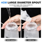 Foldable Soft Flask Water Bottle