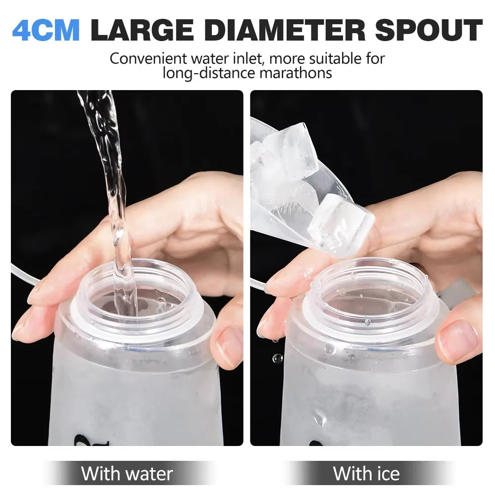 Foldable Soft Flask Water Bottle
