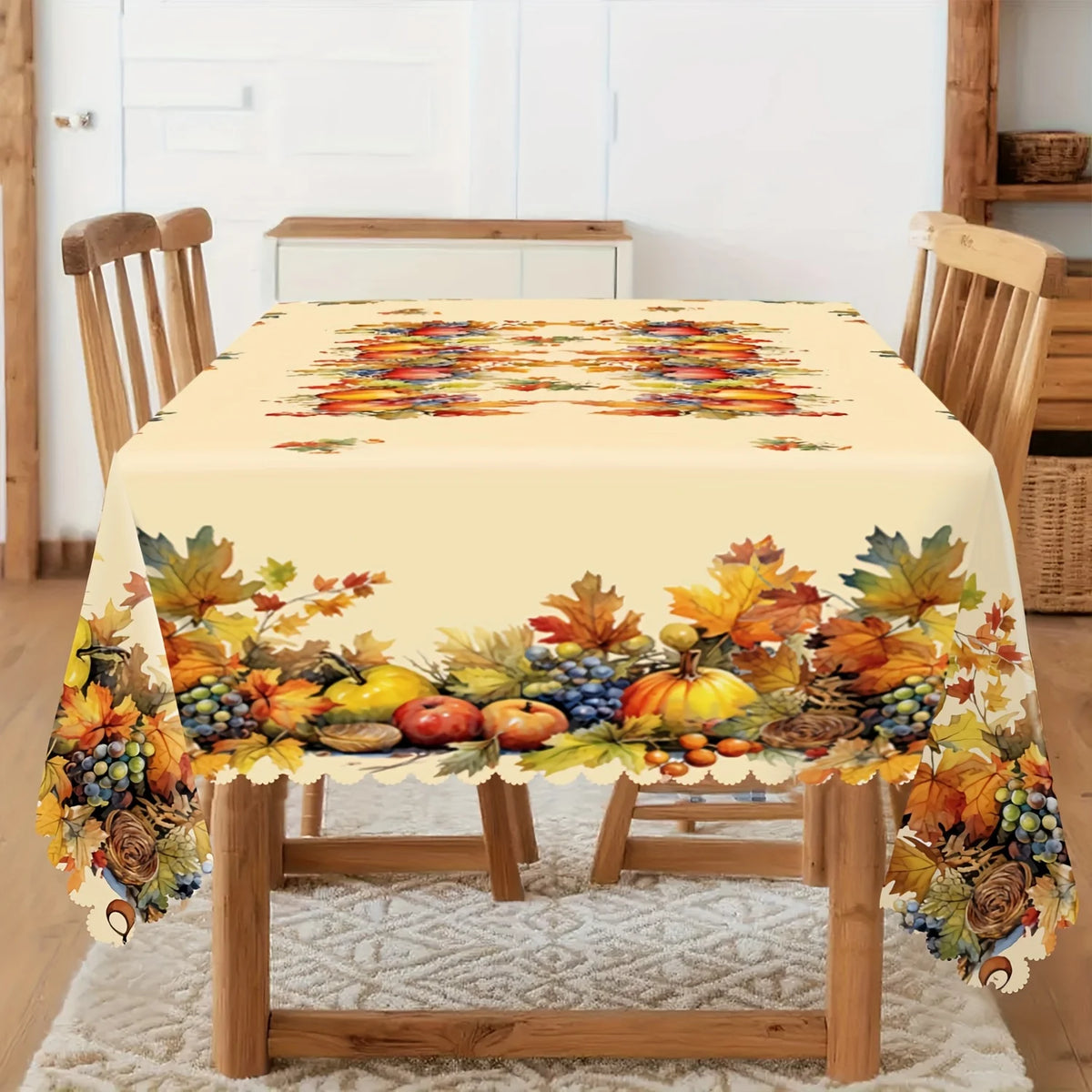 Thanksgiving Watercolor Tablecloth