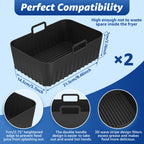 Heat-Resistant Silicone Air Fryer Pot Liner