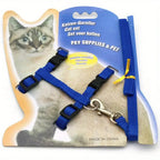 Adjustable Nylon Cat Harness & Leash Set
