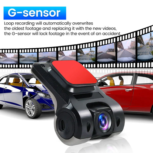 170° Wide-Angle ADAS Dash Cam