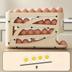 3-Tier Rolling Egg Storage Container