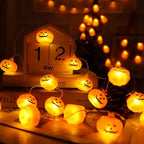 LED Pumpkin String Lights