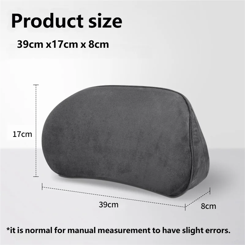 Car Memory Foam Lumbar Support Cushion