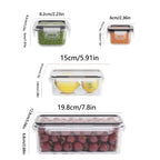 4-Piece Airtight Food Storage Container Set