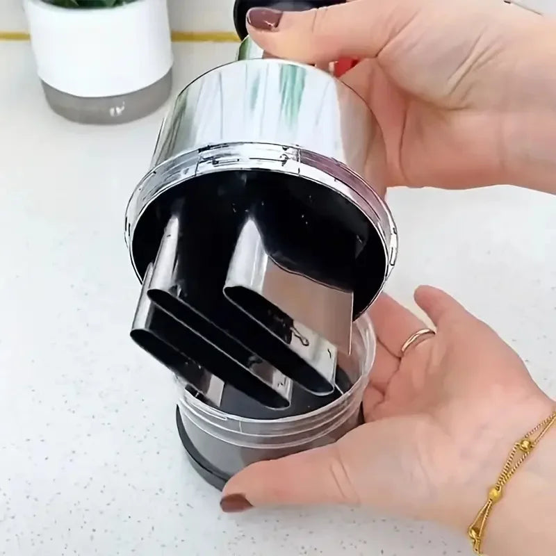 Manual Garlic Chopper & Herb Slicer