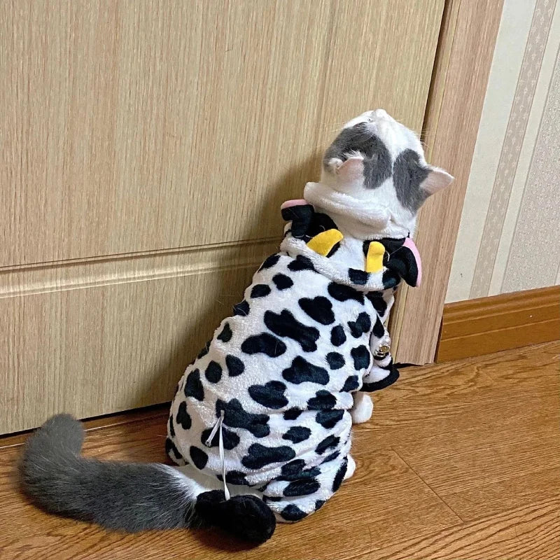 Soft Fleece Dog Jumpsuit