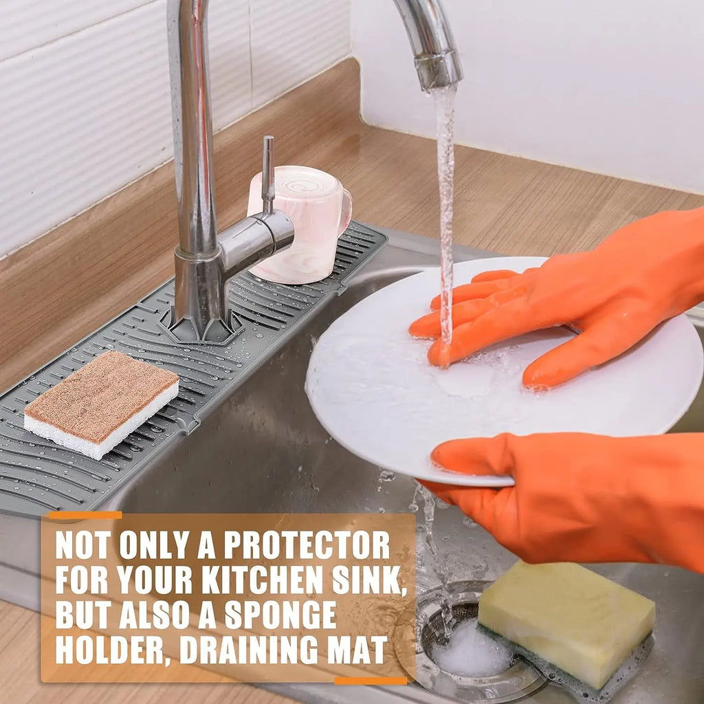 Silicone Sink Splash Guard Mat