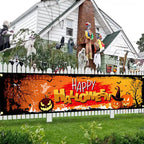 Retro Halloween Party Banner