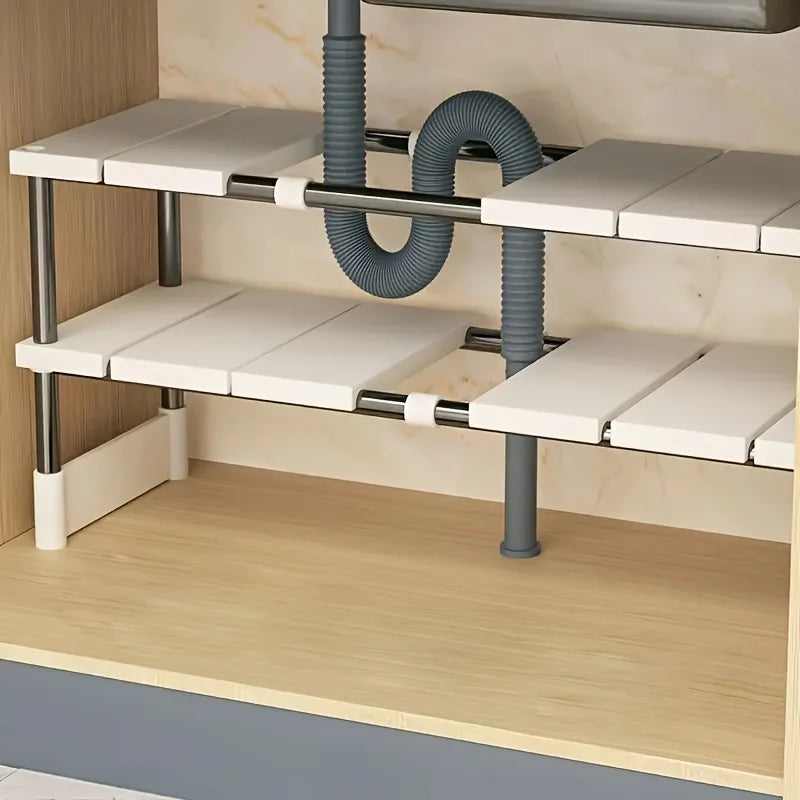 Adjustable Under-Sink Organizer