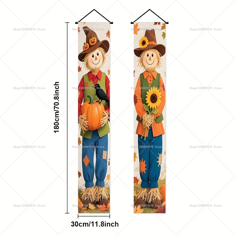 Thanksgiving Squirrel Porch Banner