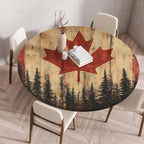 Thanksgiving Round Tablecloth