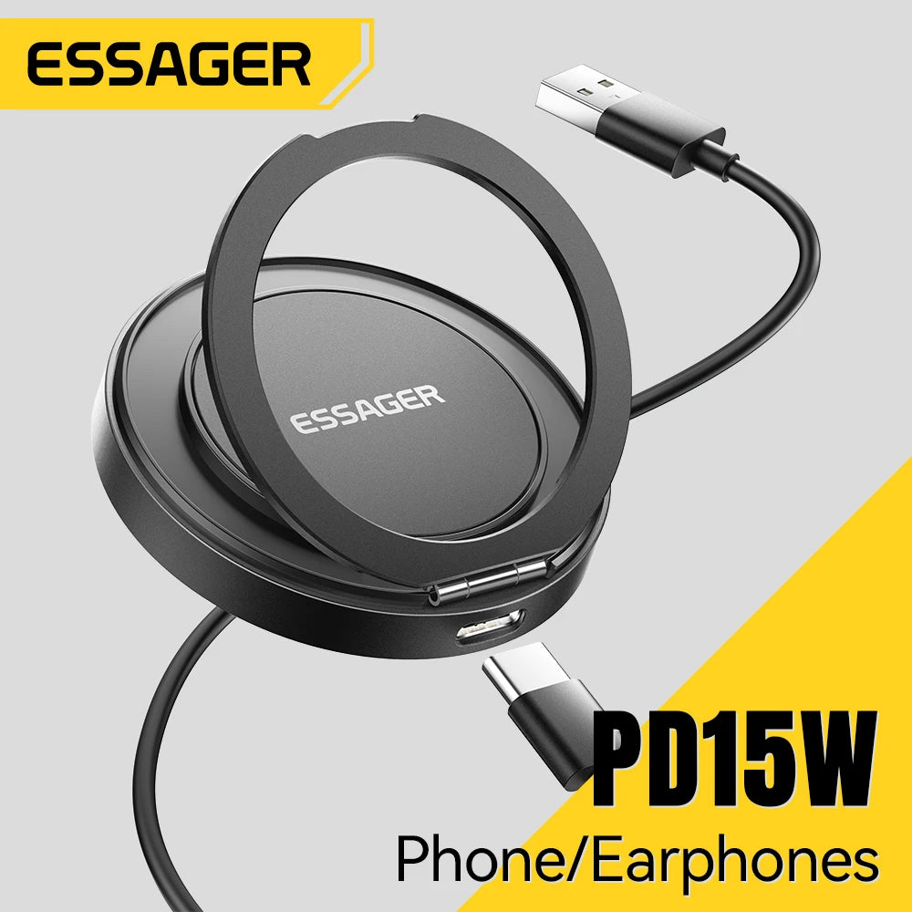Magnetic Wireless Charger with Phone Holder