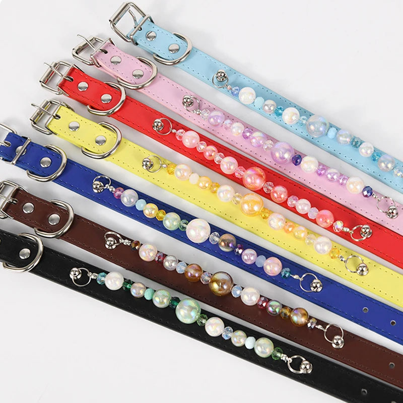 DIY Pearl Pet Collar