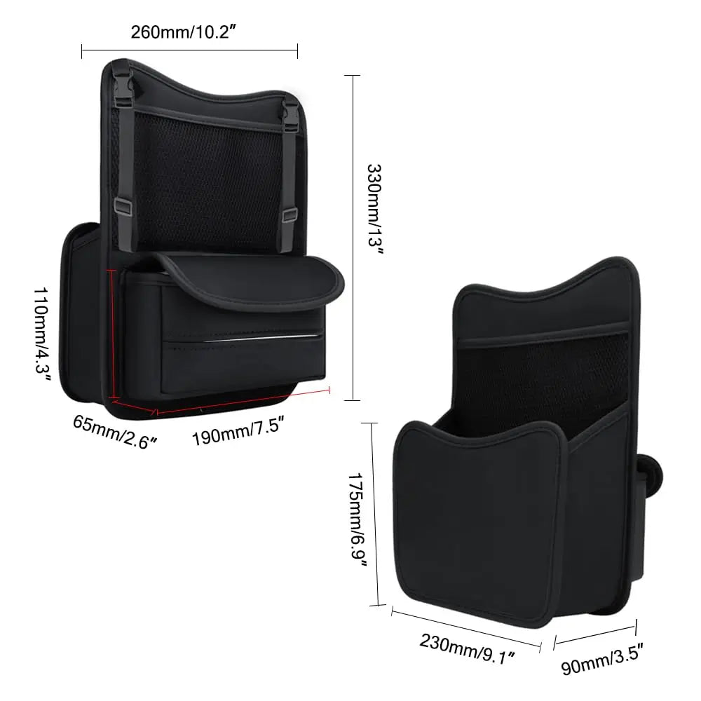 Car Seat Gap Organizer with Tissue Holder
