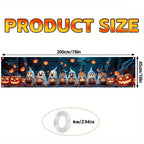 Happy Halloween Fence Banner