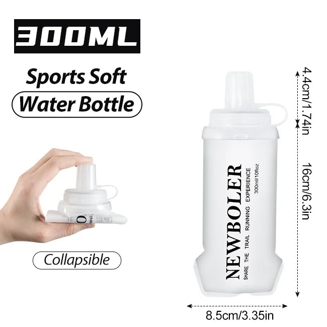 Foldable Soft Flask Water Bottle