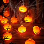 LED Pumpkin String Lights