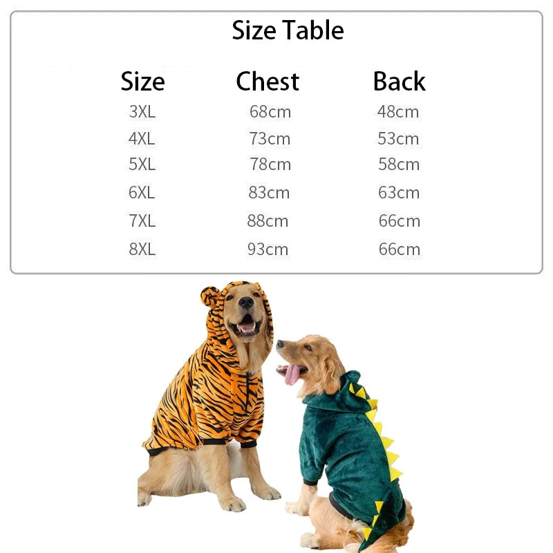 Dog Hoodie Pajama Coat