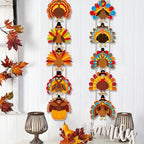 10-Piece Thanksgiving Turkey Door Set