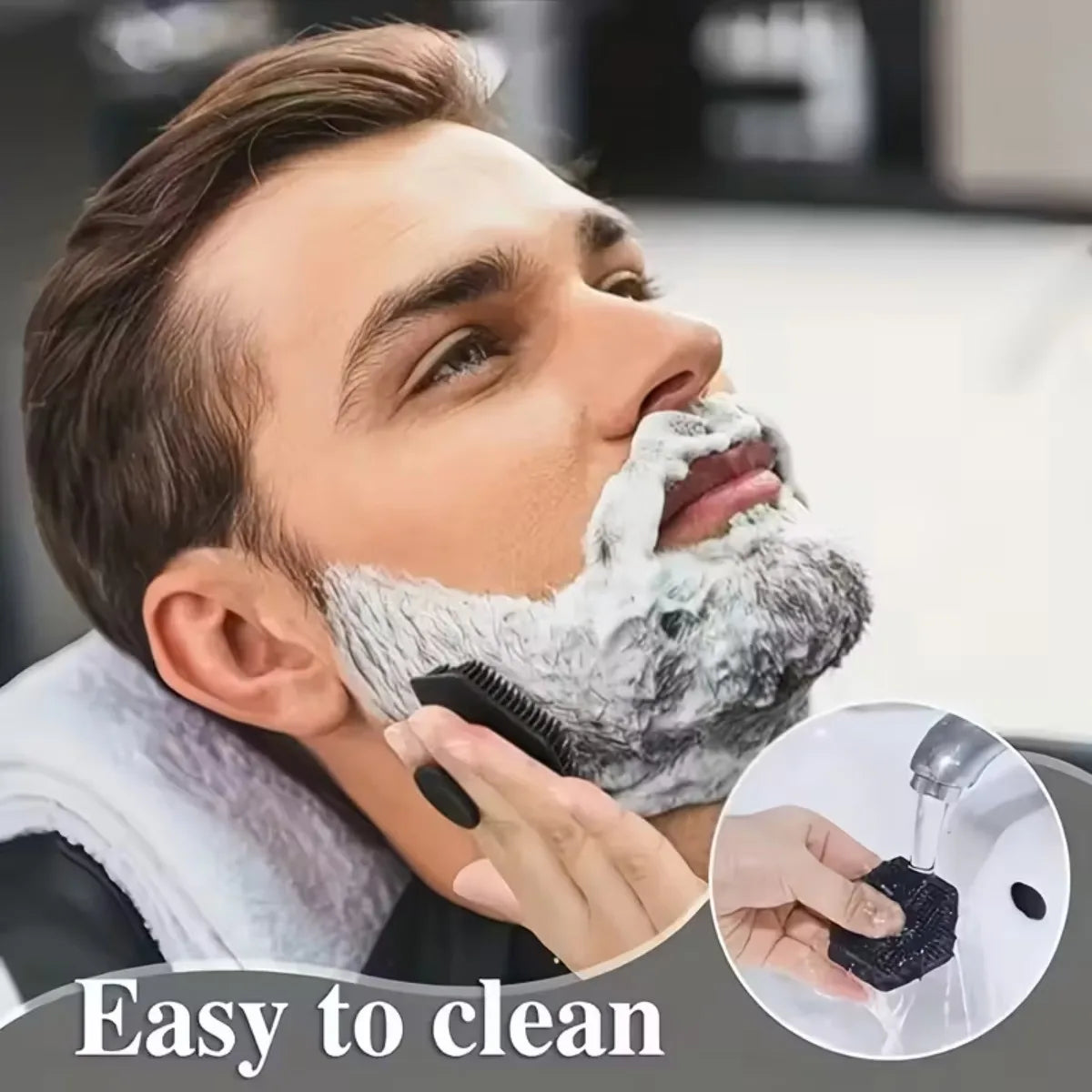 4-Piece Silicone Body & Face Scrubber Set