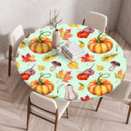 Thanksgiving Round Tablecloth