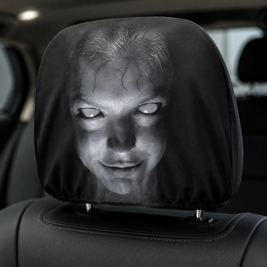 Funny Car Headrest Cover