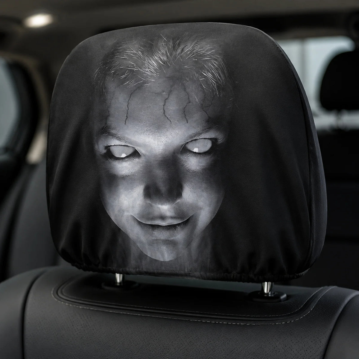 Funny Car Headrest Cover