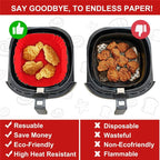 Reusable Silicone Air Fryer Liner & Baking Mat