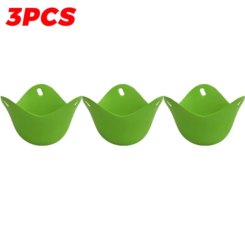 Silicone Egg Poacher Cups (Set of 5)