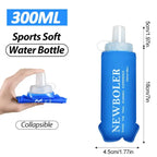Foldable Soft Flask Water Bottle